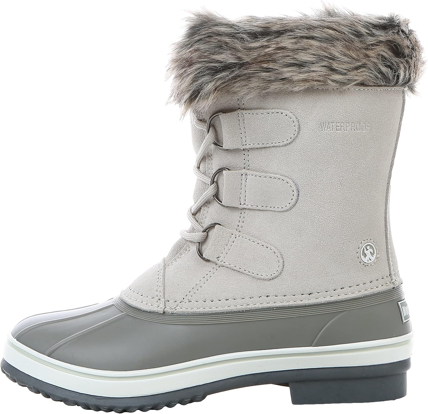 Northside Womens Katie Winter Snow Boots - Seam Sealed Waterproof Synthetic Rubber Shell Removable Cushioned EVA Insole
