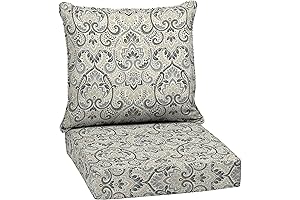Arden Selections Water-Repellent Patio Cushion Set for Deep Seating