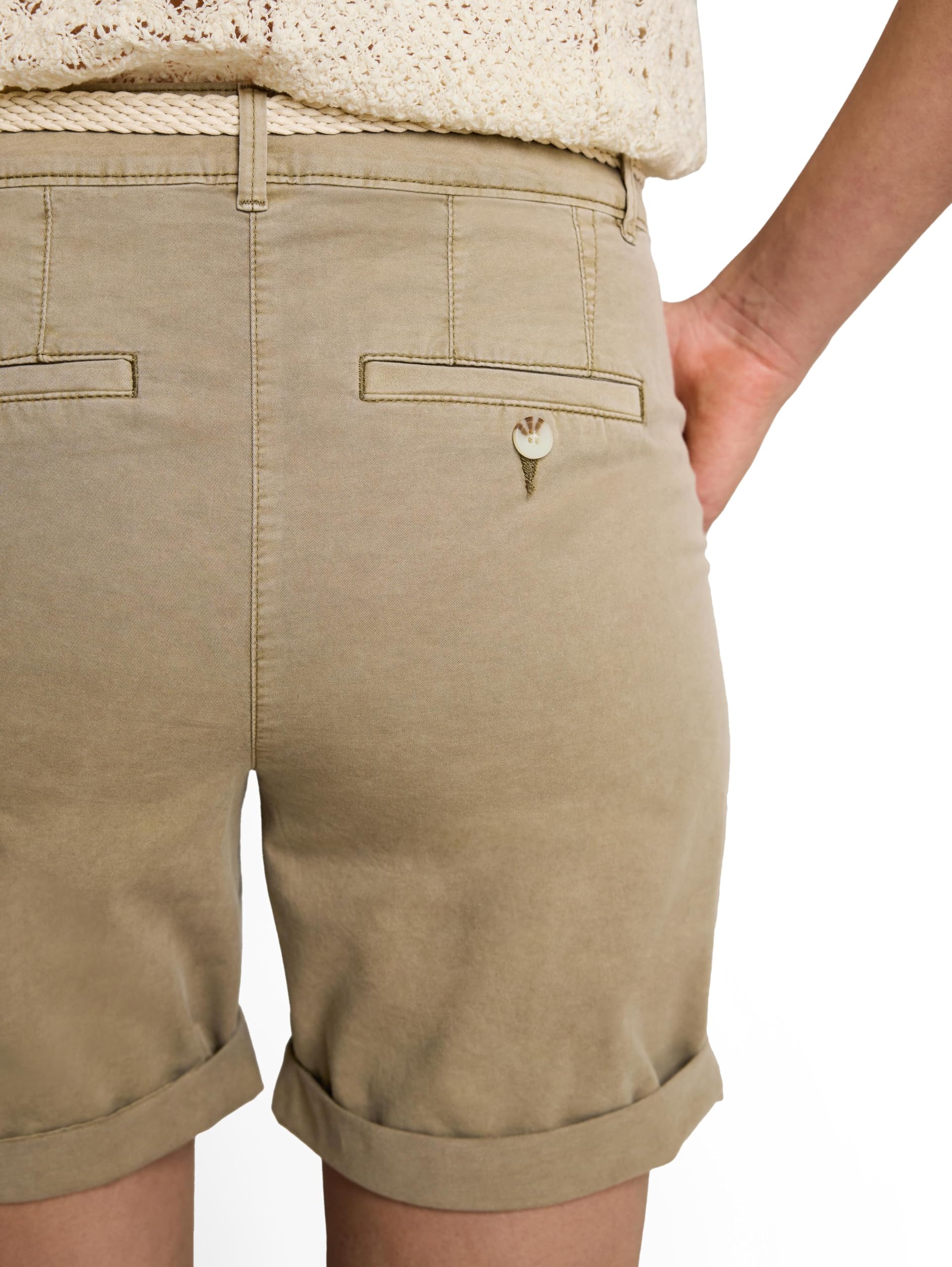 TOM TAILOR Damen Chino Bermuda Shorts
