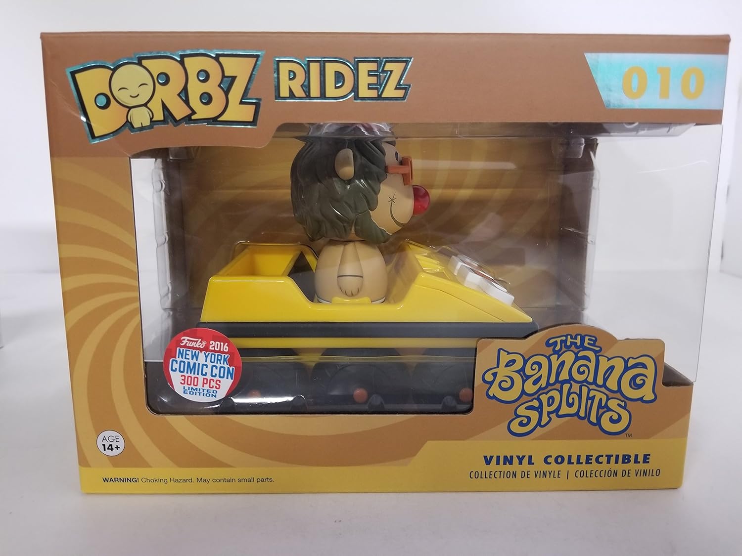 NYCC 2016 Exclusive Dorbz Ridez Banana Splits Drooper LE 300 Vinyl Figure