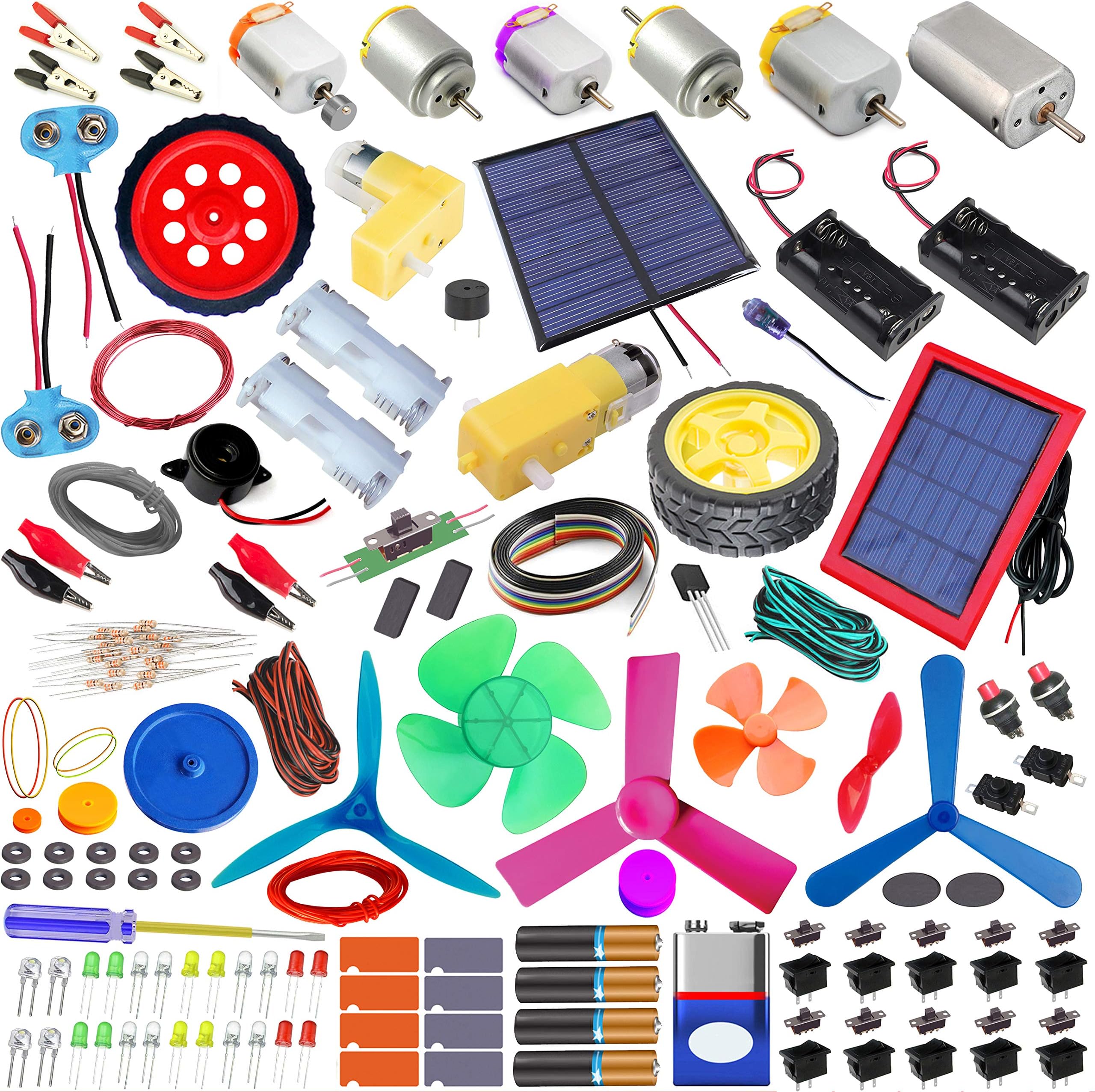 Kit4Curious 200 Science Experiments Kit for Kids – Electricity & Magnetism STEM Learning Toy | Ultimate Invention Box with Working Models | Birthday Gift for Boys & Girls 8–14 Years