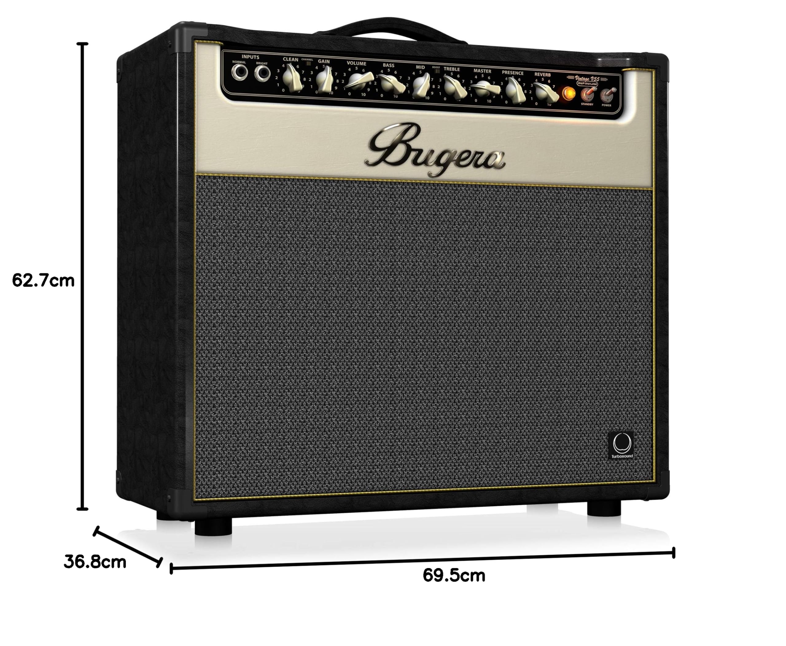 Amazon | Bugera 55W 2ch チューブ ギター コンボアンプ V55 INFINIUM 