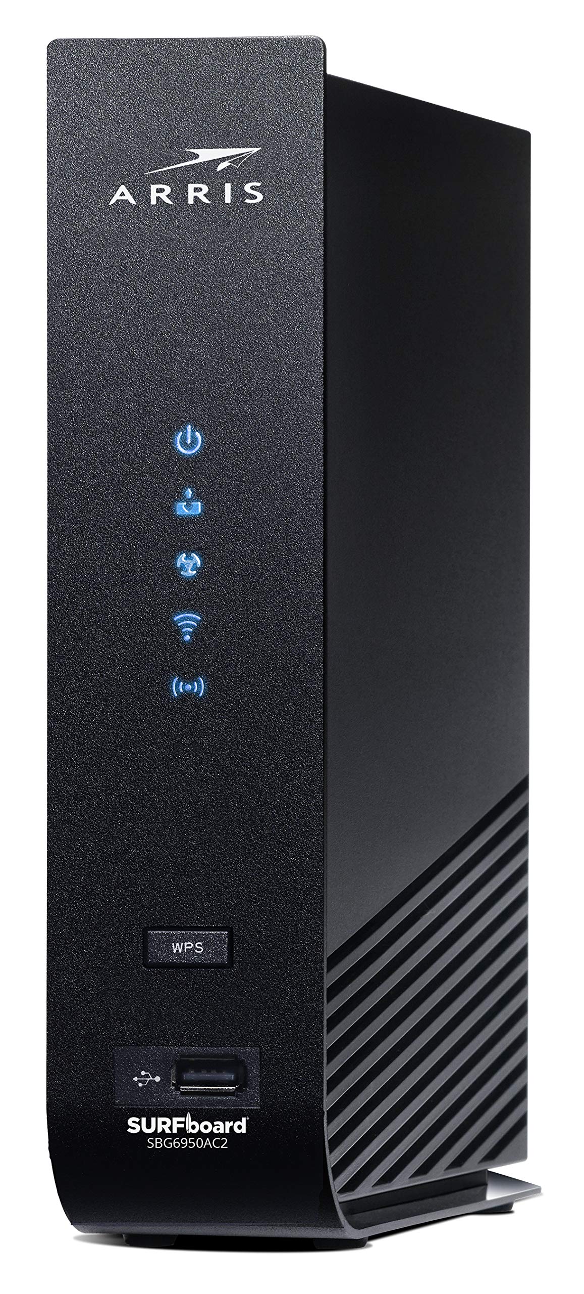ARRIS SURFboard (16x4) Docsis 3.0 Cable Modem Plus AC1900 Dual Band Wi-Fi Router, Certified for Xfinity, Spectrum, & More (SBG6950AC2-RB) (Renewed)