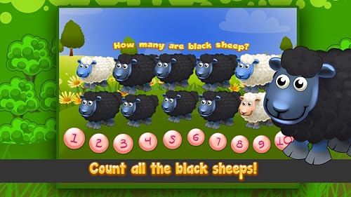 Count Sheep is fun! Number 123 Learning Numbers, Play before
