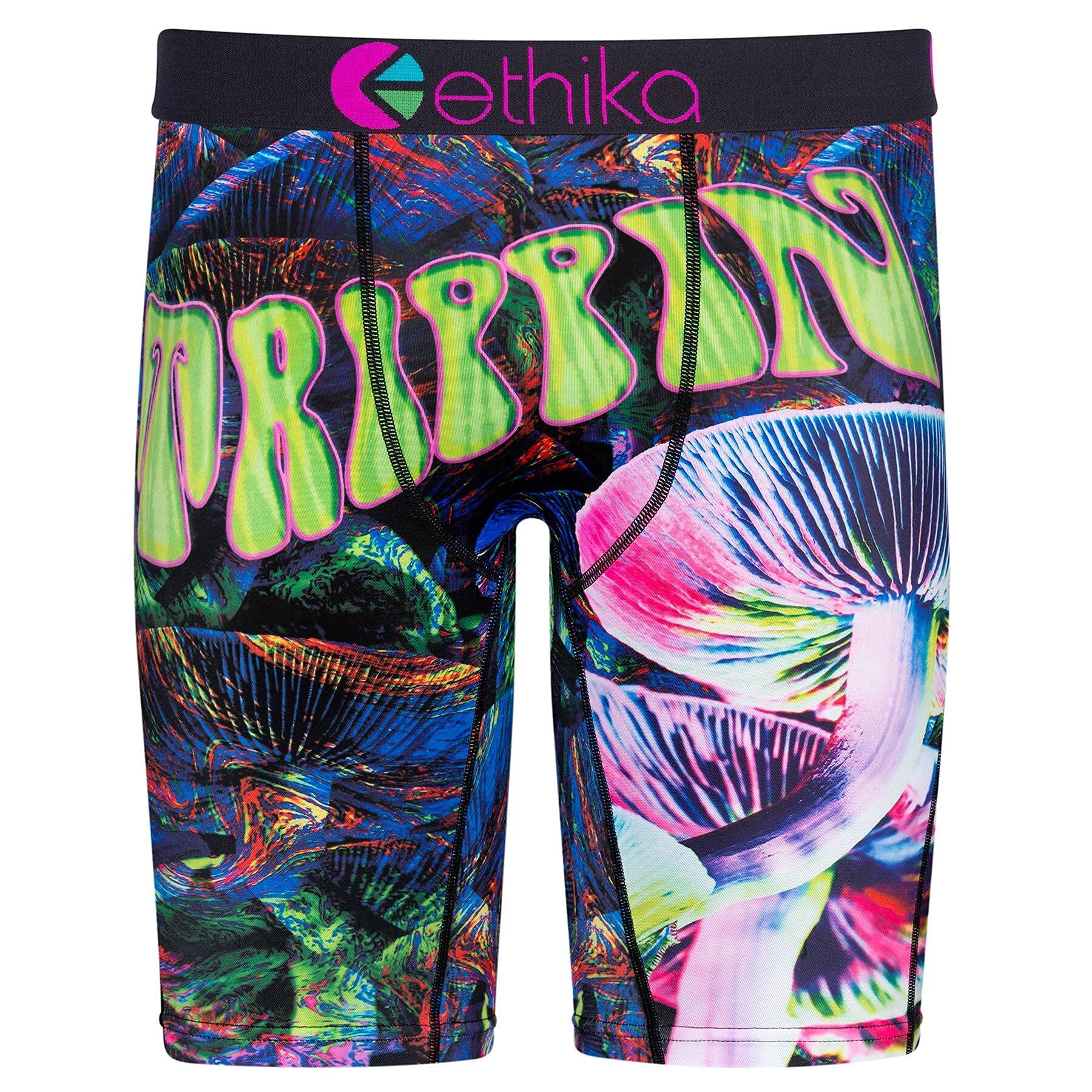 EthikaMens Staple Boxer Brief | Mushroom Garden