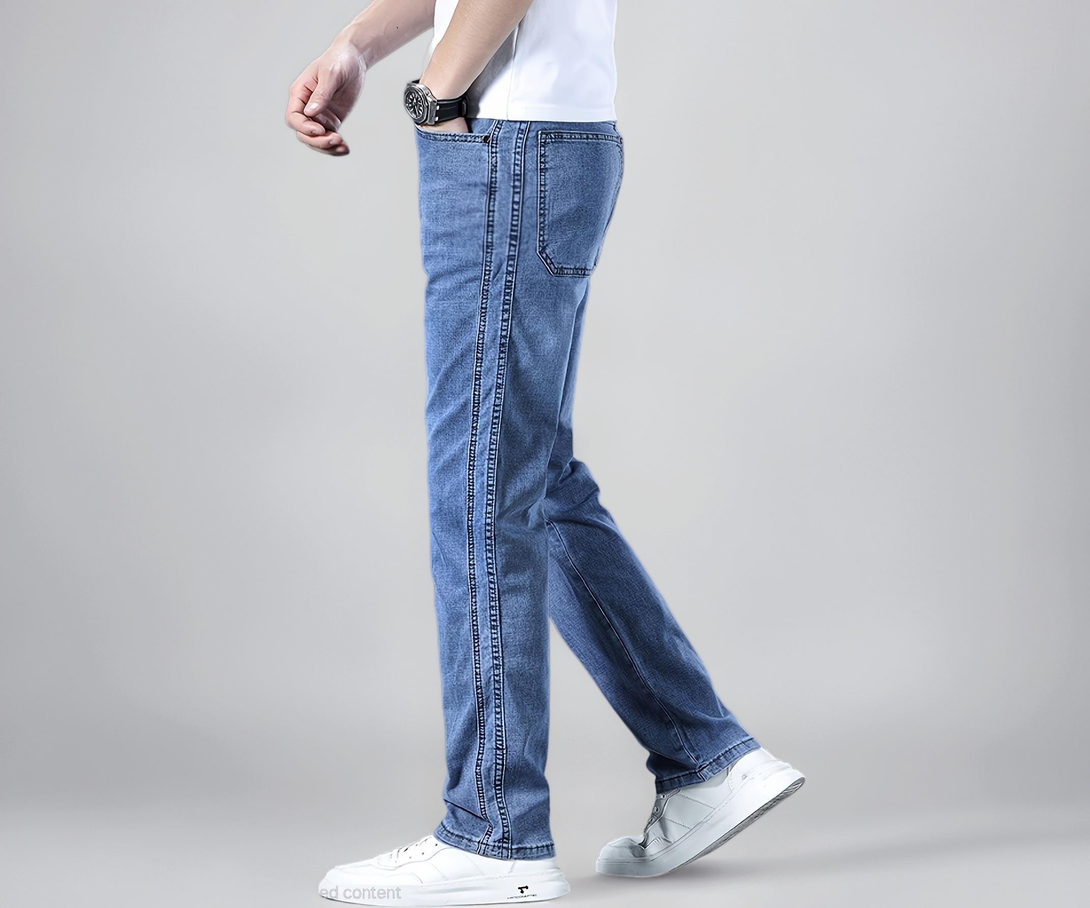 URBAN POCKETS Jeans for Men | Denim Pants with Regular Fit & Classic S
