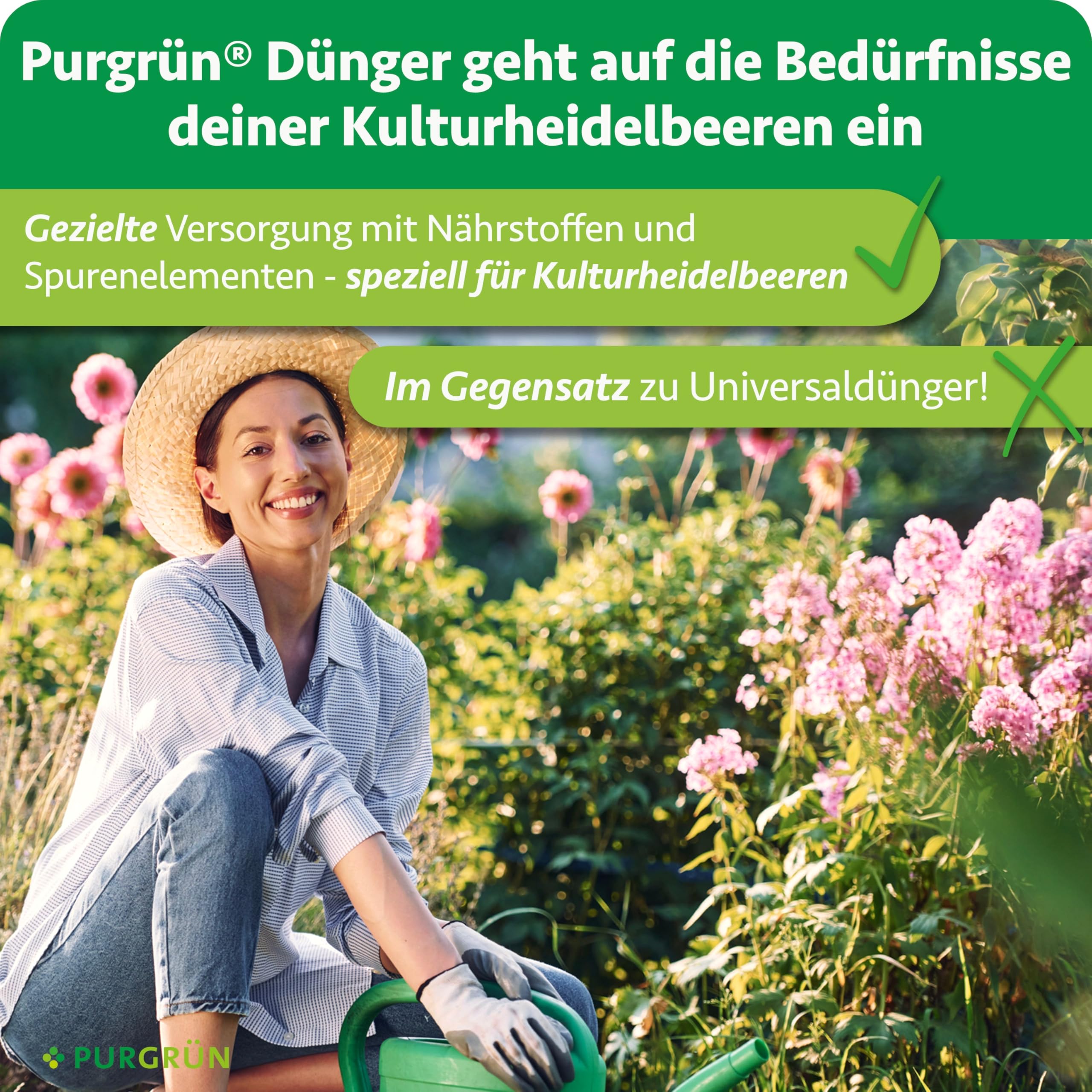 Bio-Kulturheidelbeeren-Dünger 1 Liter – Organische Rezeptur – Premium-Flüssigdünger – NPK 3+2+6 – Mit Algenextrakt & Vinasse – Für aromatische Früchte – Ohne tierische Inhaltsstoffe