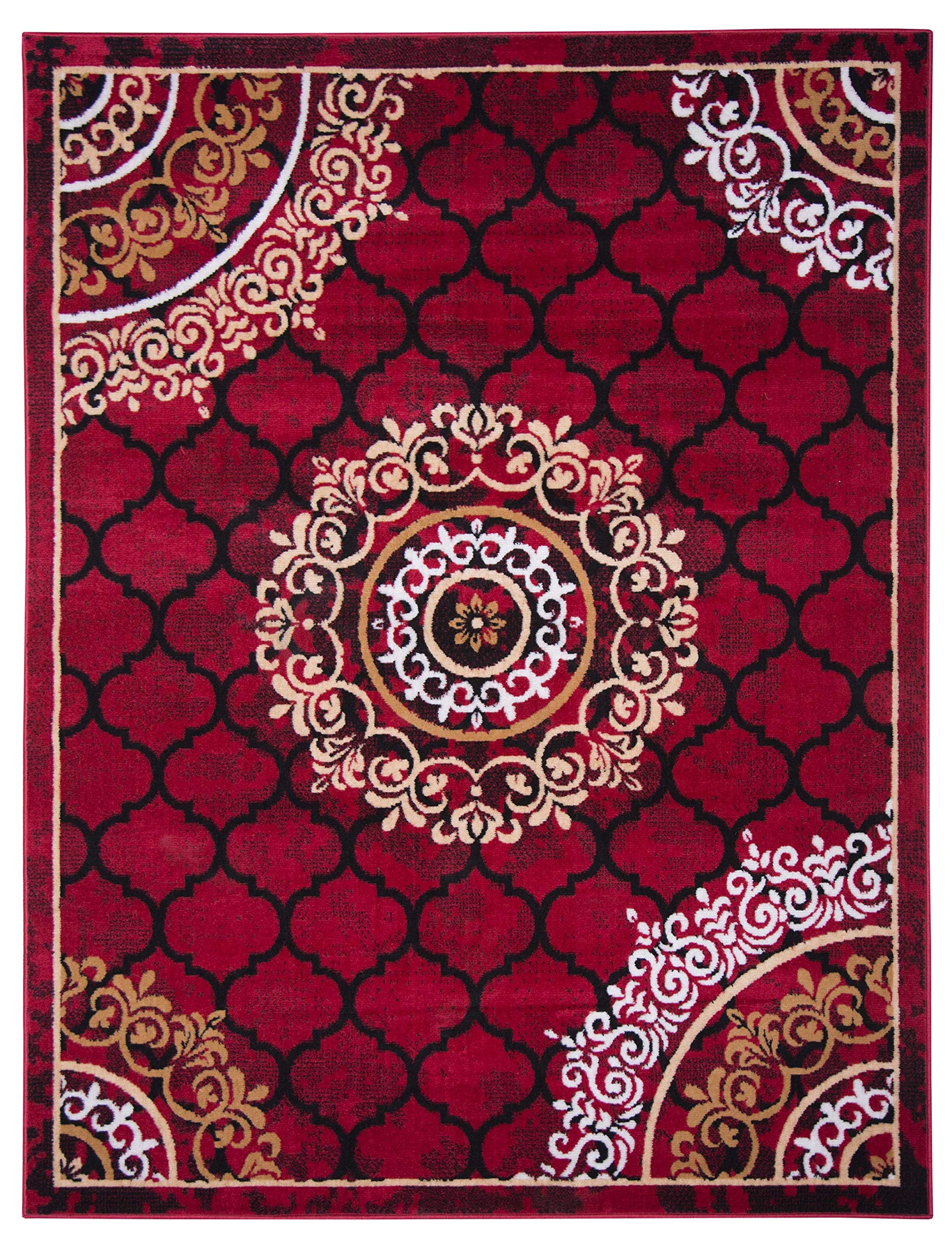 Carpet Galore Solid Modern Carpet (Red, Polypropylene, 5 X 7 Feet) (B07TCGVLL3) Amazon Price History, Amazon Price Tracker