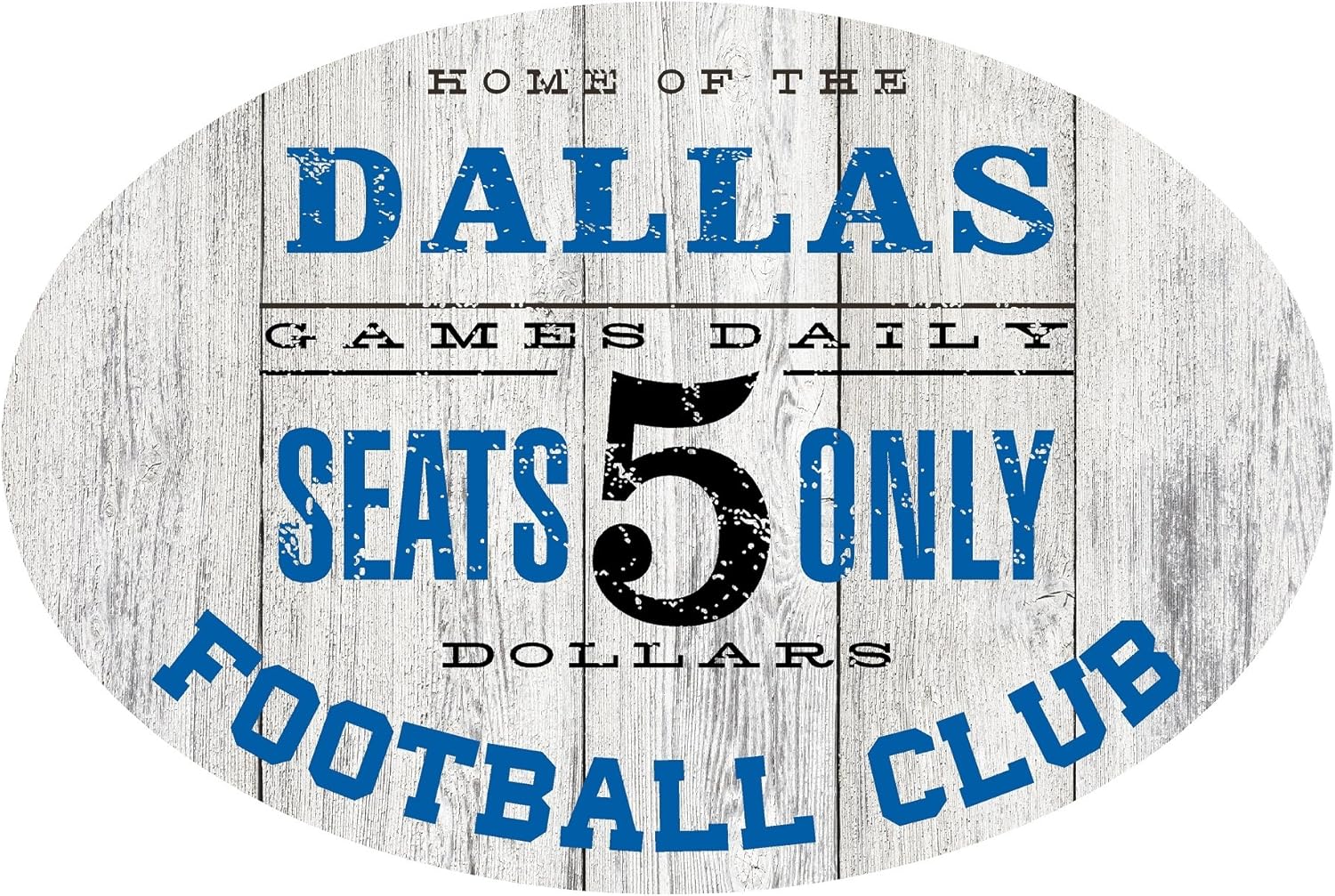 PhotoSteel Home of The Atlanta Football Club Metal Sign Red/Black - Oval 12" x 8"