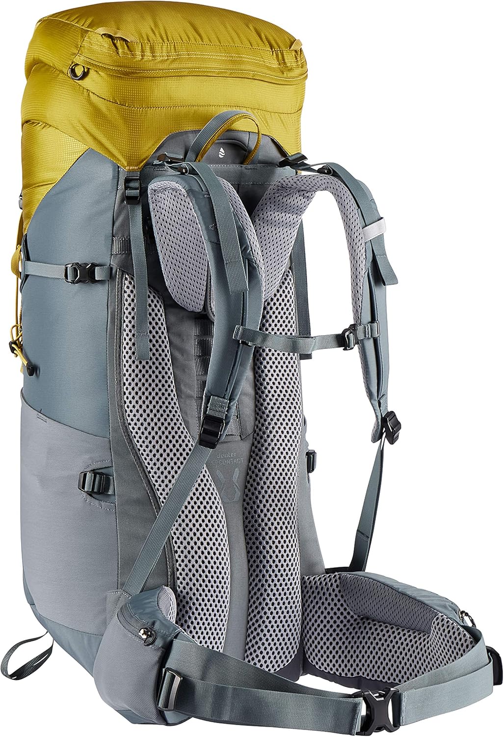 Deuter Aircontact Lite 65+10 Backpack for Hiking and Mountaineering - Turmeric-Teal