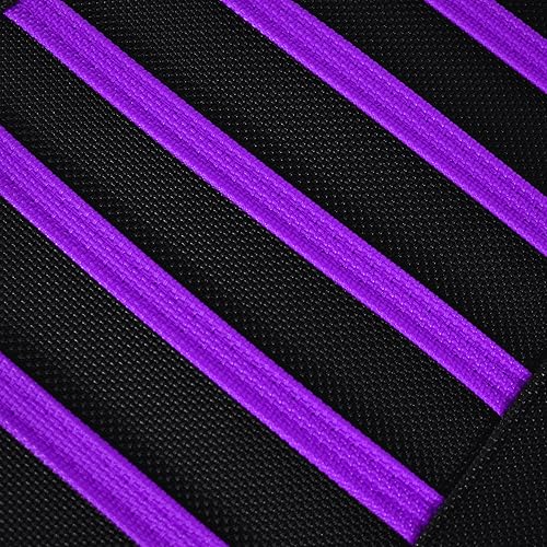 Miniatura 4 de Enjoy Mfg Funda de asiento compatible con KTM 2023 SX-SXF 125-450 Logo #352 (todas las costillas negrasmoradas)