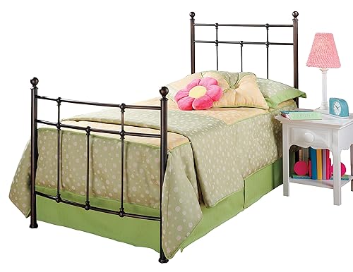 Miniatura 5 de Hillsdale Furniture Providence - Juego de cama con rieles, tamaño King, bronce antiguo