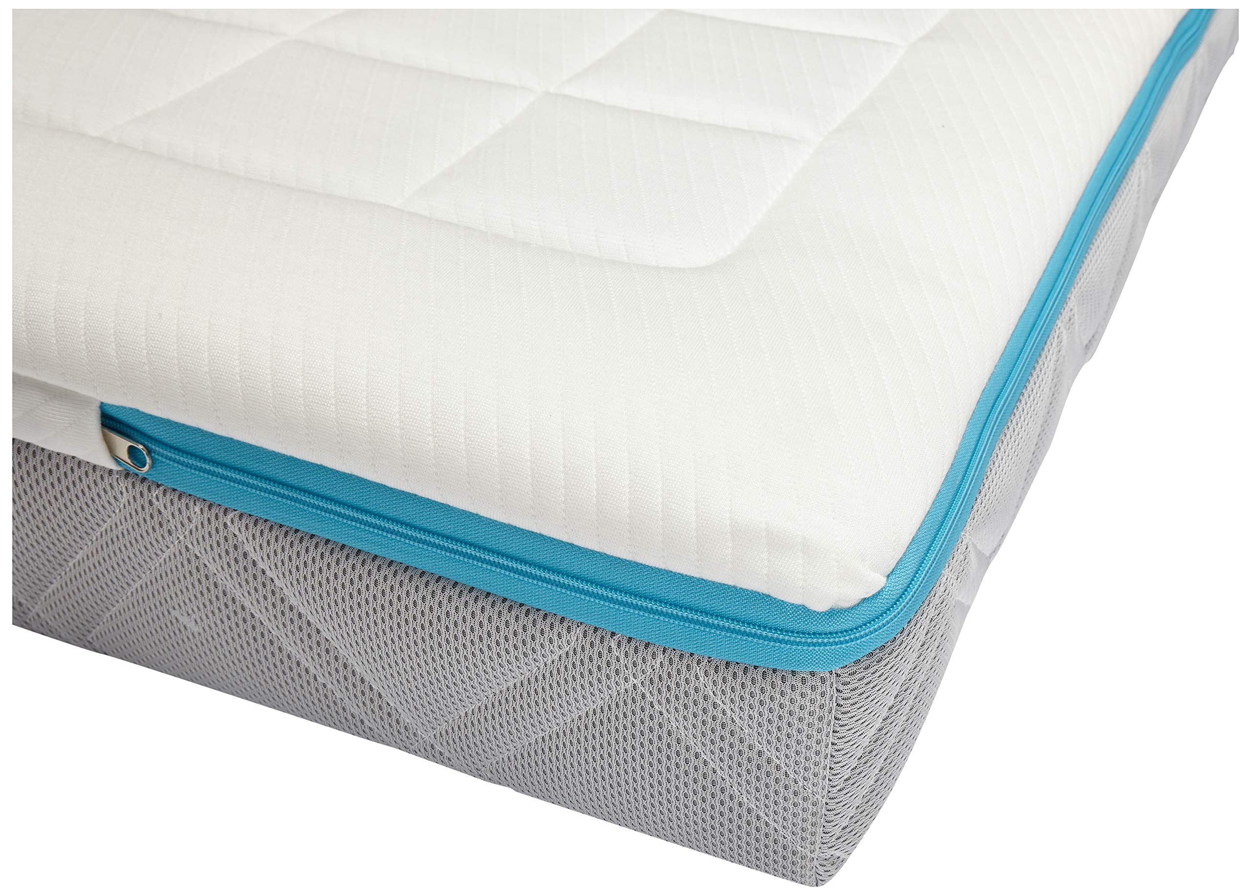 My Baby Mattress Colchón de Cuna Andy Producto Sanitario Transpirable Nucol® – Alta Ventilación y Adaptabilidad – Doble Cara Verano/Invierno – Desenfundable 117x57cm