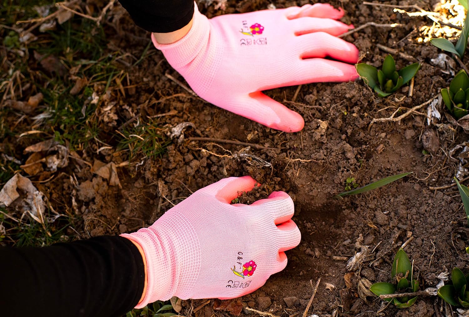 6 Pairs Women Gardening Gloves with Micro-Foam Coating - Garden Gloves Texture Grip - Working Gloves For Weeding, Digging, Raking and Pruning, Medium, Assorted color : Everything Else