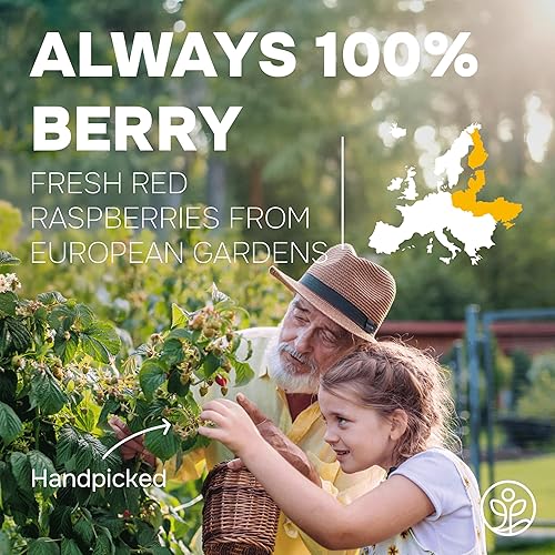 Miniatura 2 de Jungle Powders Polvo de frambuesa orgánica de 5 onzas, frambuesas orgánicas liofilizadas USDA de bayas enteras para hornear, sin relleno de