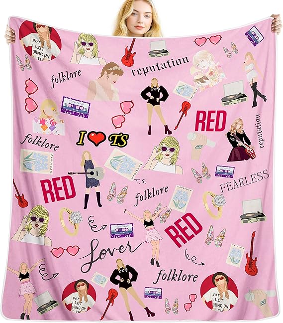 Azazccm Flannel Throw Blanket for Couch, Super Soft Cozy