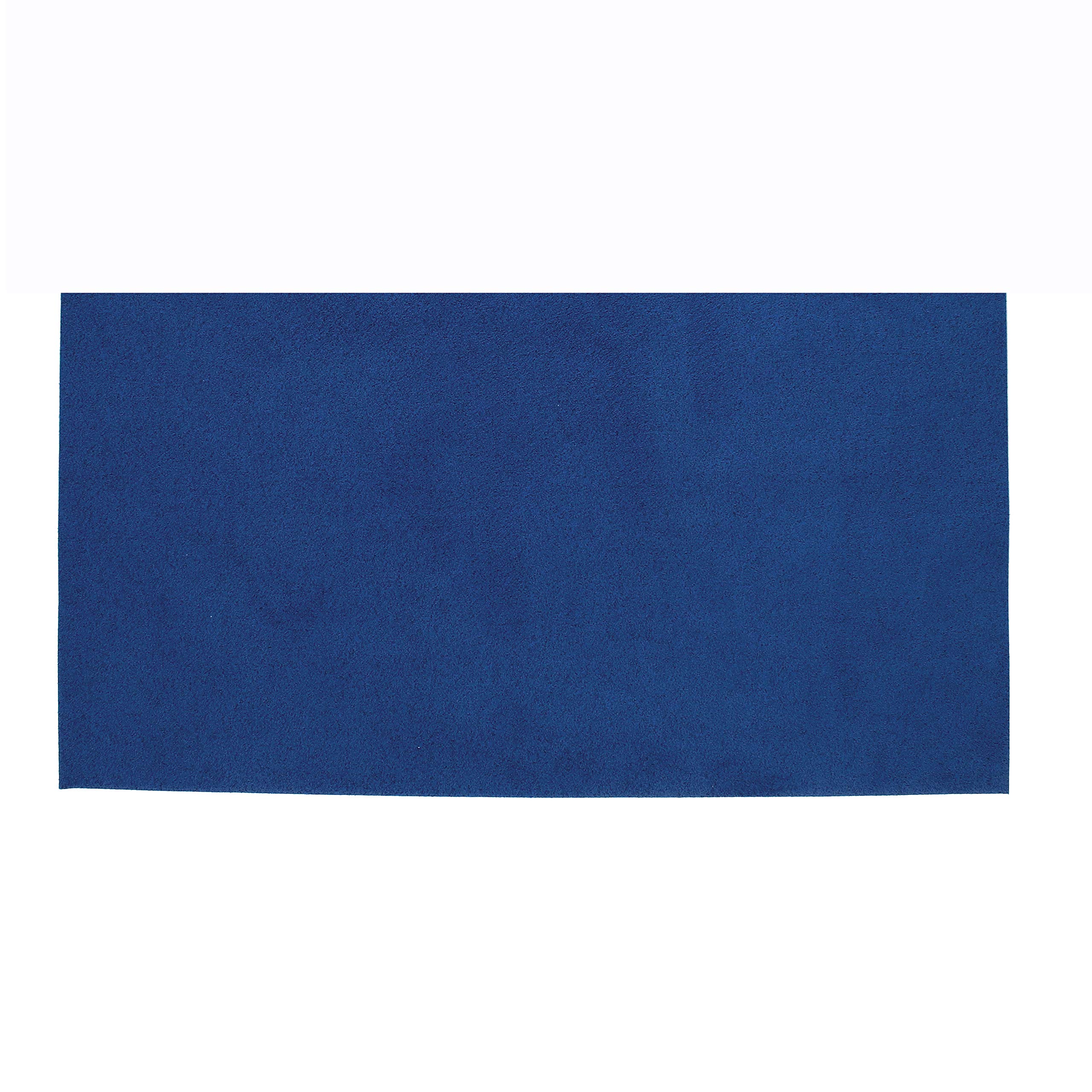 Ultrasuede Fabric, Light (LT, Style 801), Lapis Color, 8.5" x 4.25", 0.6mm Thickness, 5oz per Square Yard, Material for Making Clothing, Shoes, pet beds, Furniture and car Upholstery