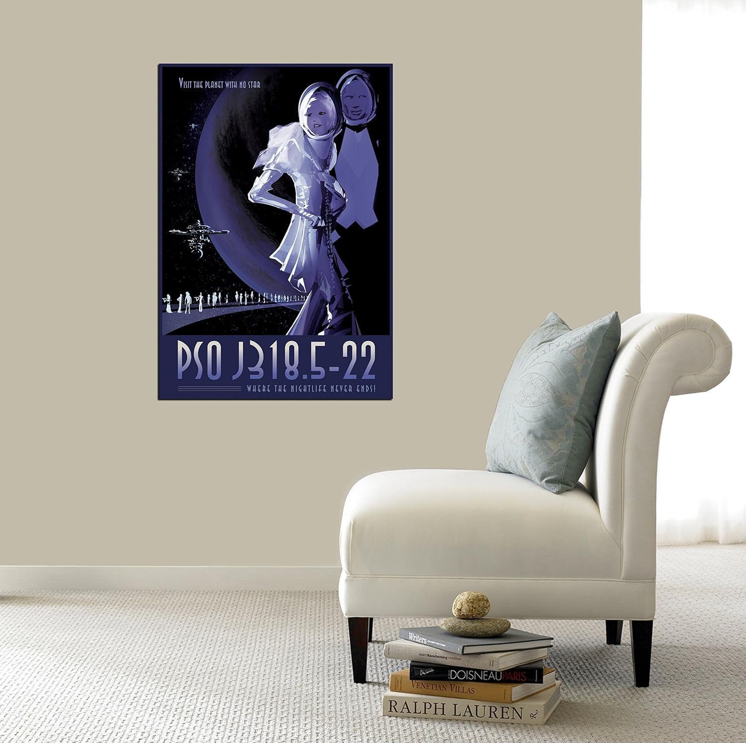 Epic Graffiti 'Visions of the Future: PSO J318.5-22' Canvas Wall Art, 12"x18"