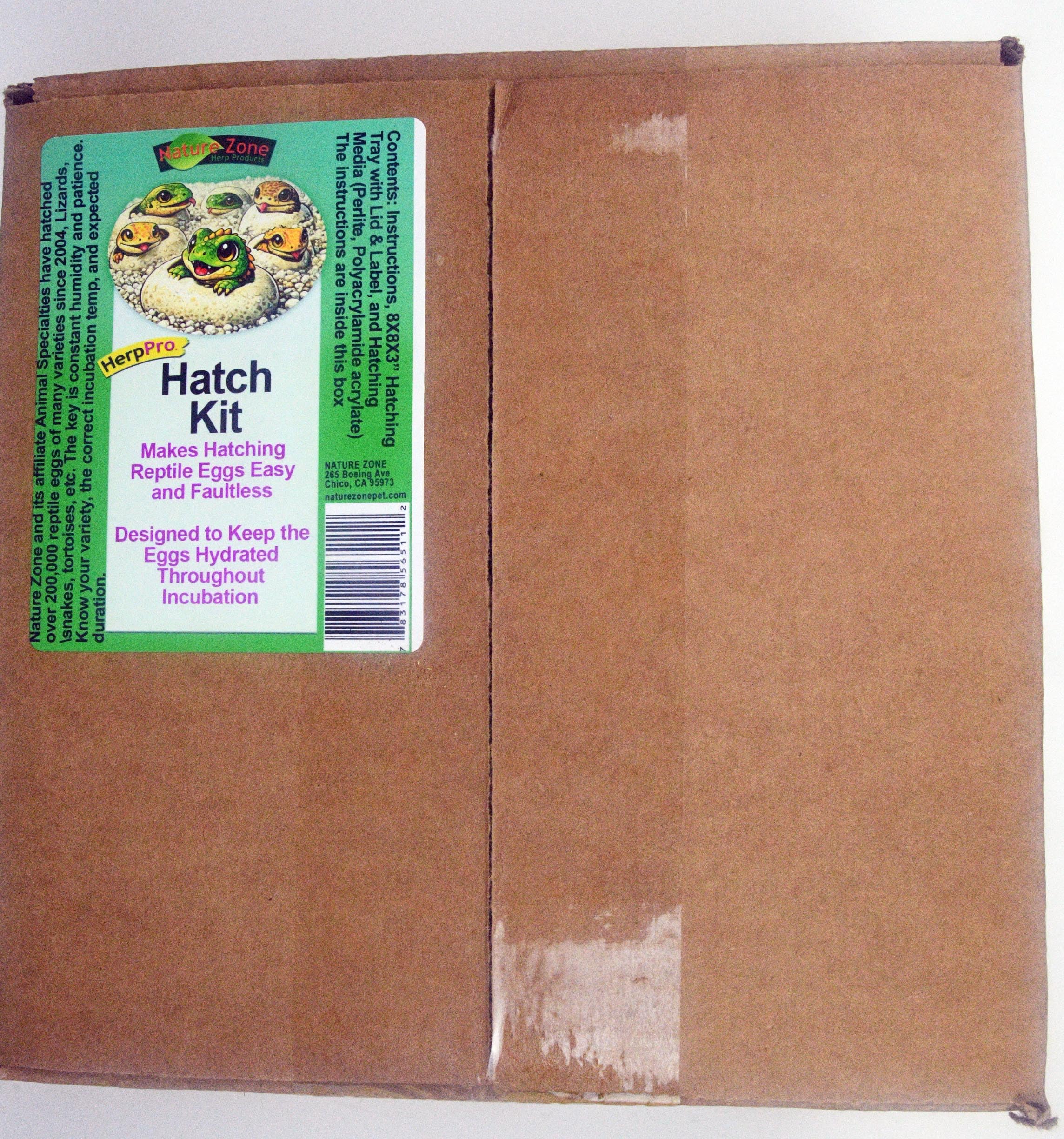 HerpPro Hatch Kit Hatching Reptile Eggs, Lizards, Snakes, Pythons, Tortoises, Turtles