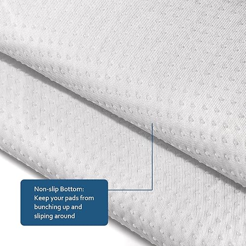 Miniatura 4 de Waterproof Mattress Pad 34"x52", Incontinence Bed Pads Washable, Slip Resistant Washable Underpads, Absorbent Reusable Protector for Bedwetting,