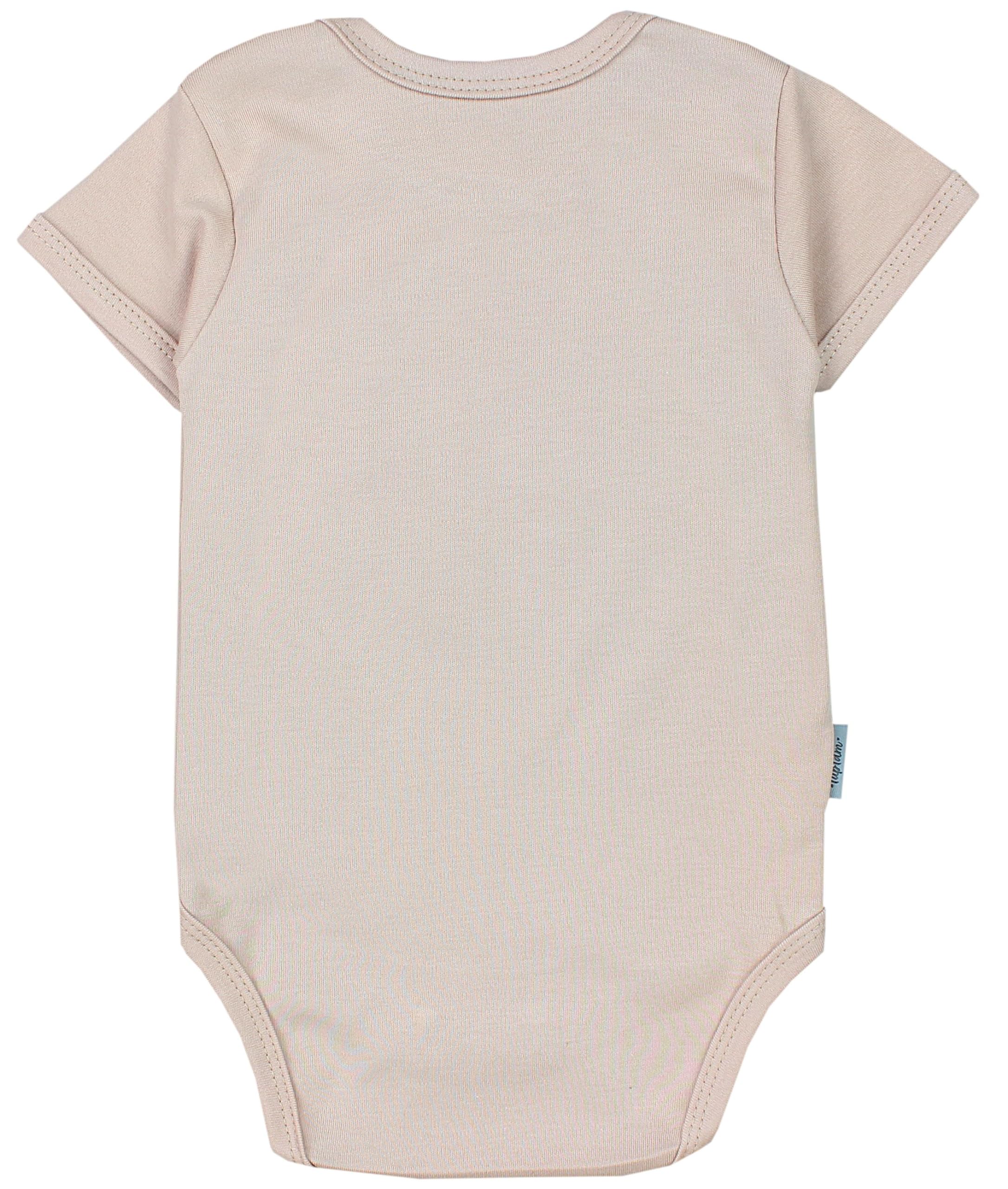TupTam Body Bebé Niña 5 Piezas – Bodies Bebé de Algodón Manga Corta para Verano o Ropa Interior