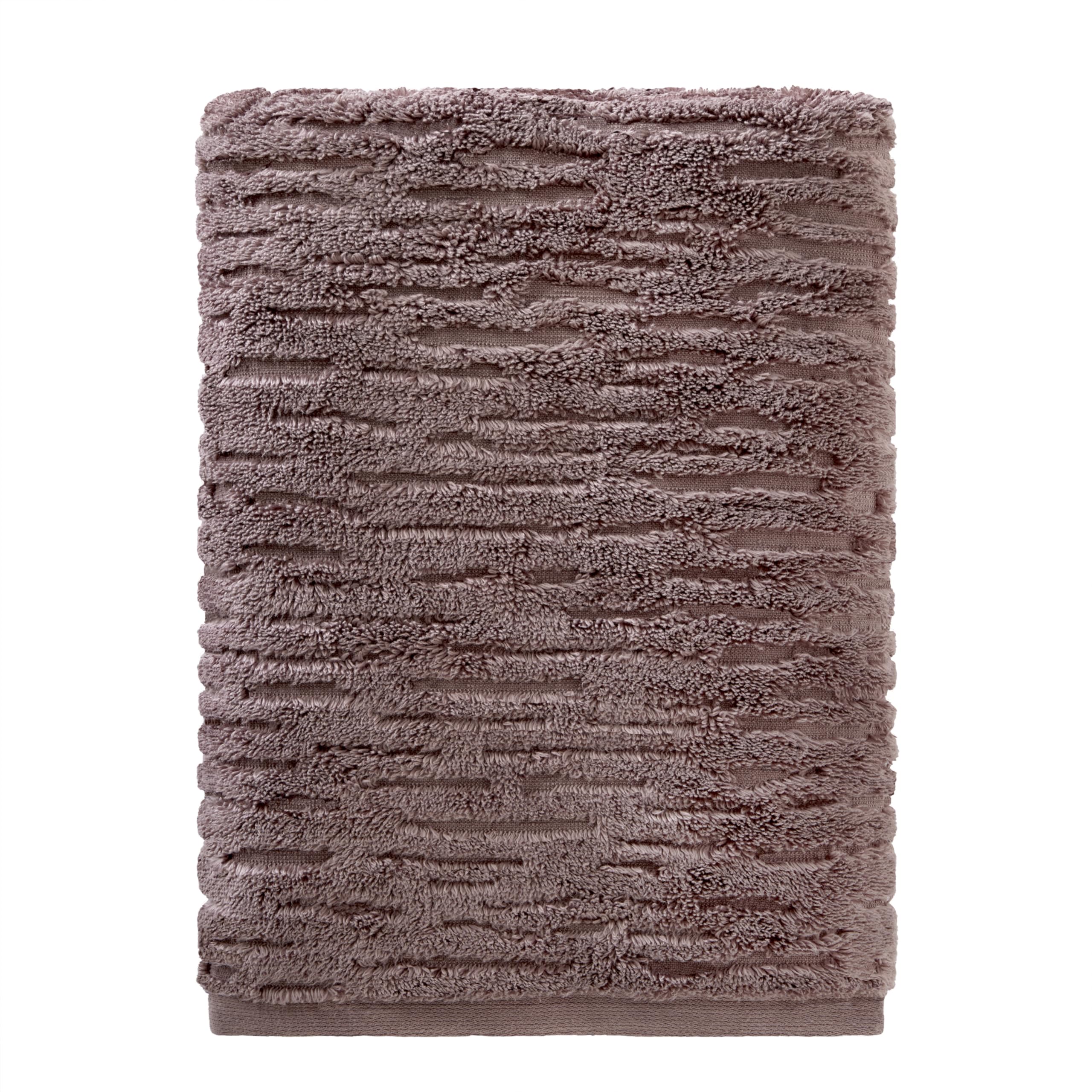 SKL Home CloudSoft Cotton Luxury Bath Towel, Soft Plum