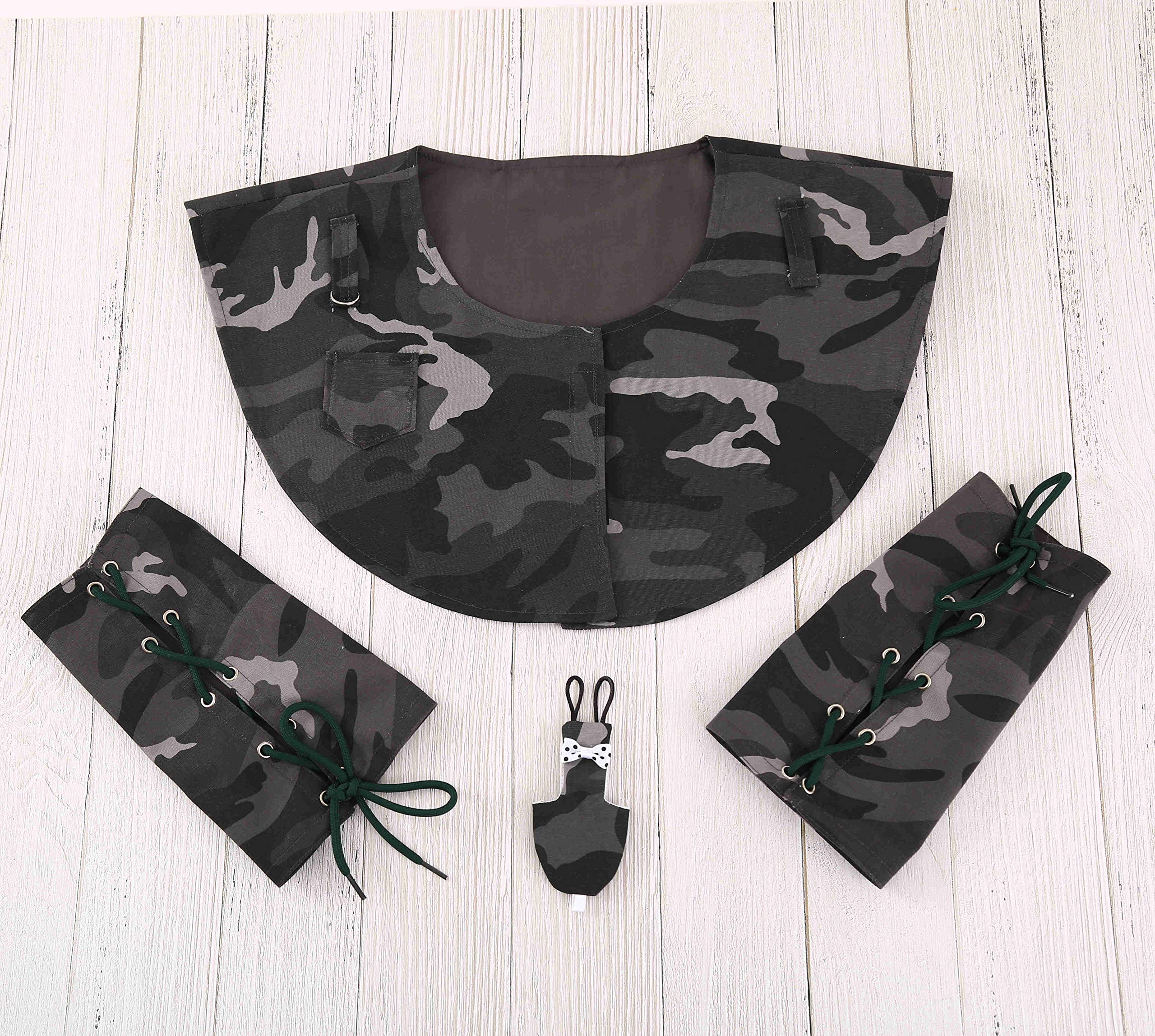 Pannolini Riutilizzabili Per Pappagalli KUSO - Lavabili, Taglia XXL Verde - Foto 7