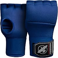 Hayabusa Quick Gel Boxing Hand Wrap Gloves - Fast Slip-On Knuckle Protection & Wrist Support for MMA, Muay Thai, Kickboxing