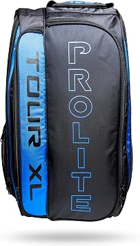 PROLITE Tour XL Pickleball Bag | Mens and Womens Pickleball XL Backpack | Adjustable Straps | | Lime Green/Hot Pink/Blue