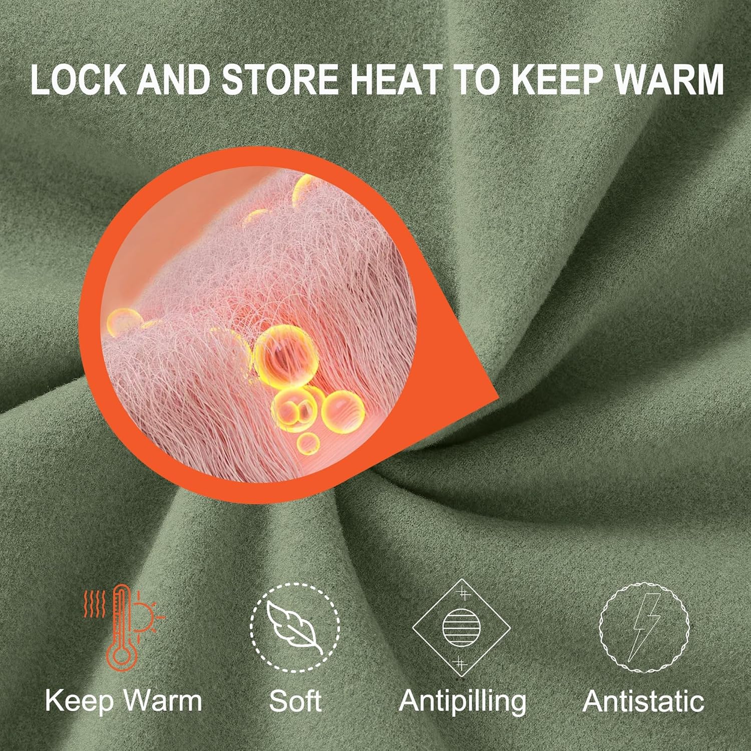 Willit Men's Winter Shirts Fleece Pullover with Pocket Quarter Zip Cold Weather Golf Hiking Casual Warm Shirts Long Sleeve - Image 4