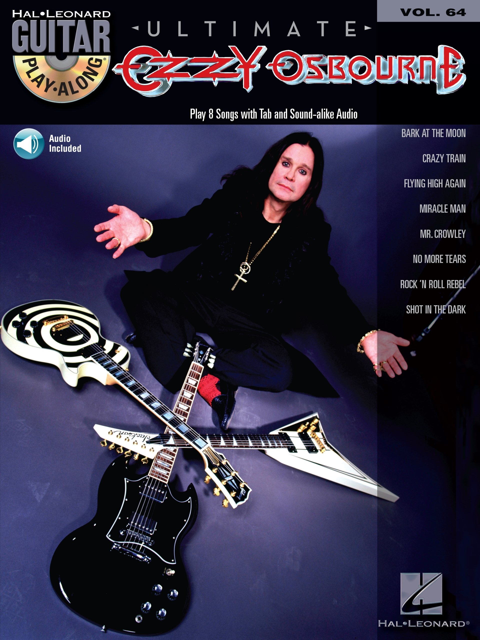 Ozzy Osbourne Songbook: Guitar Play-Along Volume 64