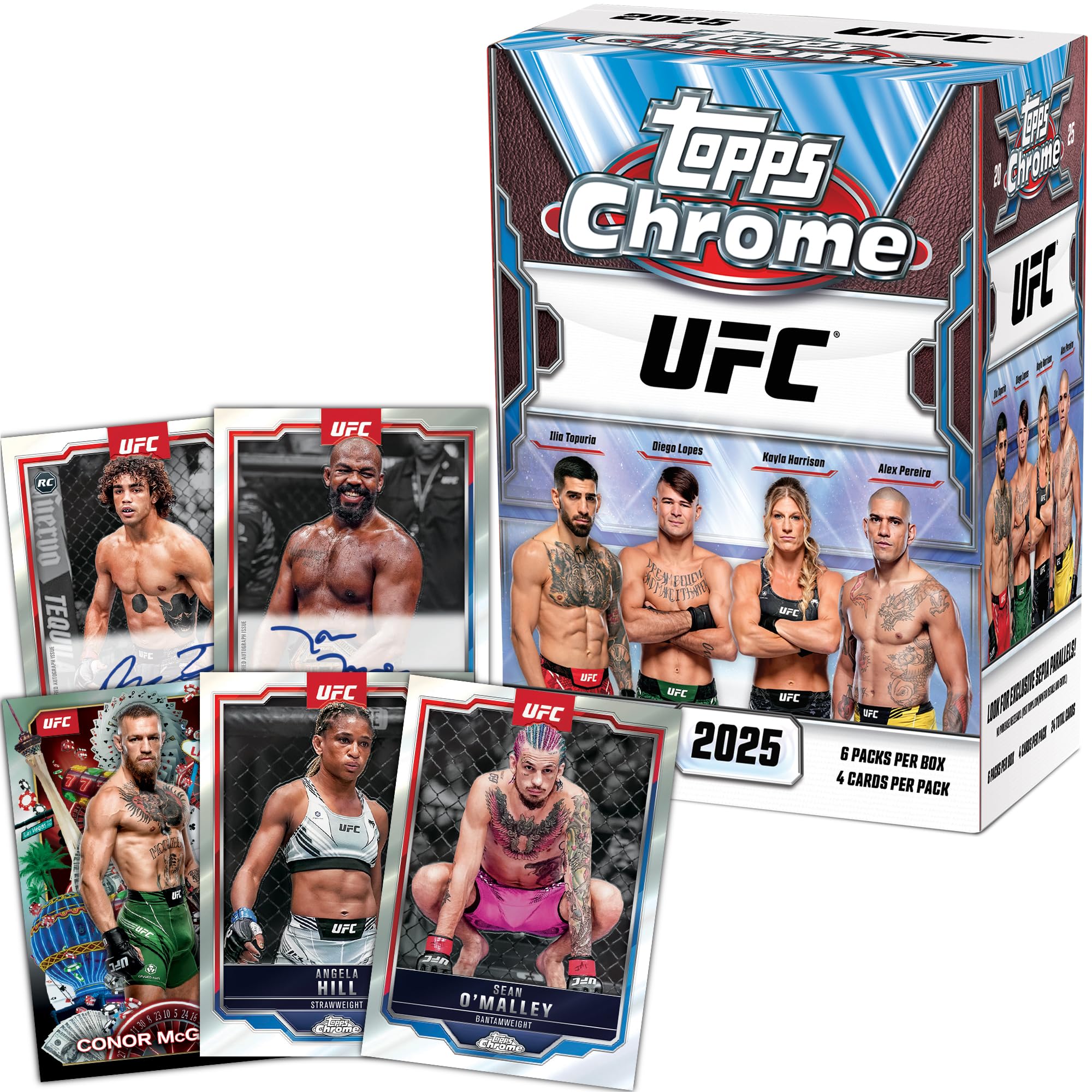 Amazon.co.jp: 2025 Topps UFC Chrome VALUE : スポーツ＆アウトドア