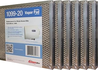 GeneralAire Genuine OEM Humidifier Pad No.1099-20 PACK OF 6 PADS
