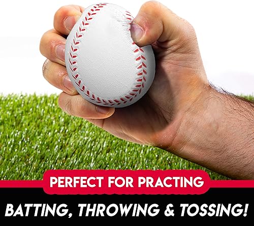 Miniatura 4 de Franklin Sports MLB - Bolas de espuma de repuesto, paquete de 2 unidades No. 14941