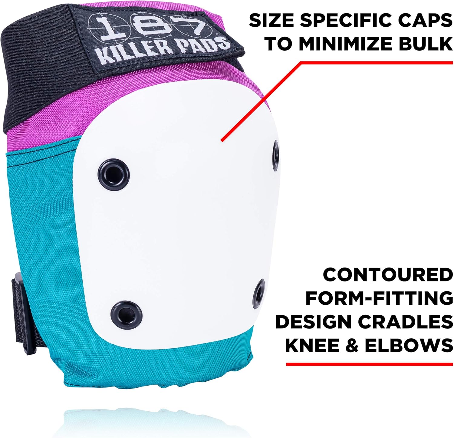 187 Killer Pads Skateboarding Knee Pads : Sports & Outdoors