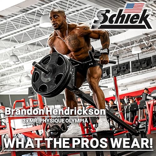 Vista 24 de Schiek Muñeca deportiva modelo 1100 WS Ultimate para levantamiento de pesas Rosa