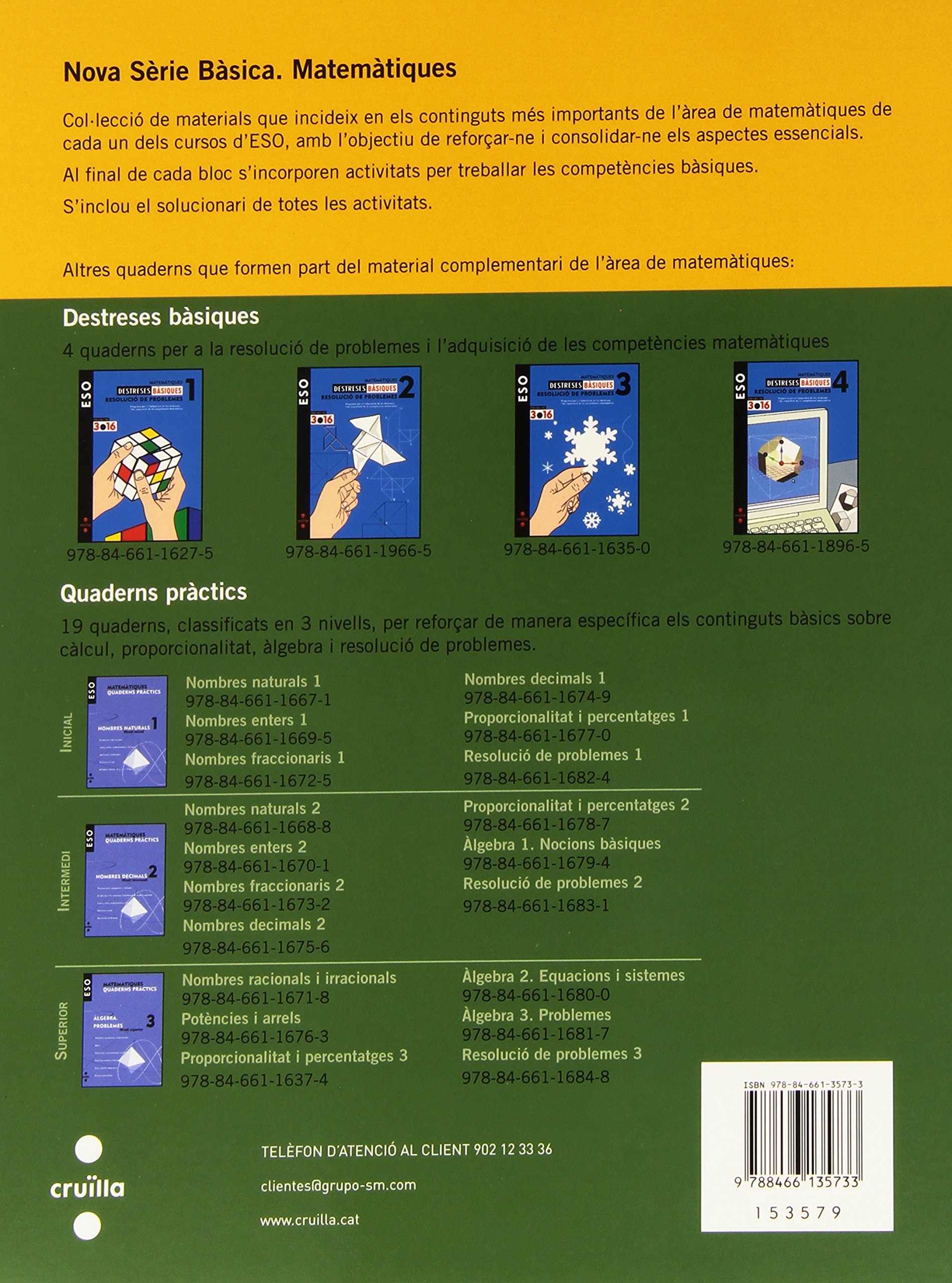 Matemàtiques. 1 ESO. Nova Sèrie Bàsica