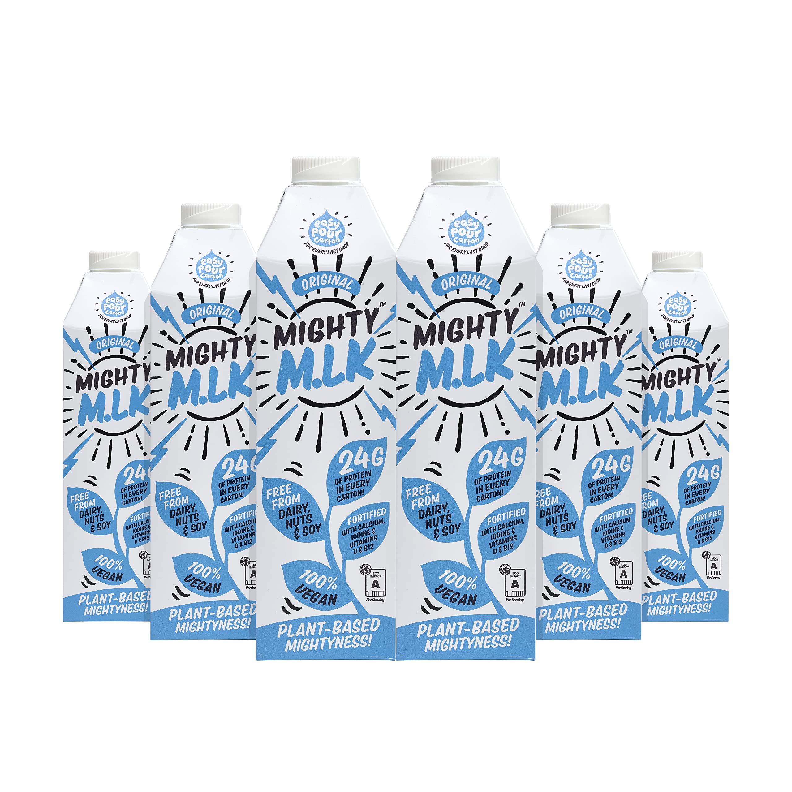 Mighty Pea Milk Original Vegan, Dairy & Gluten Free Milk Alternative