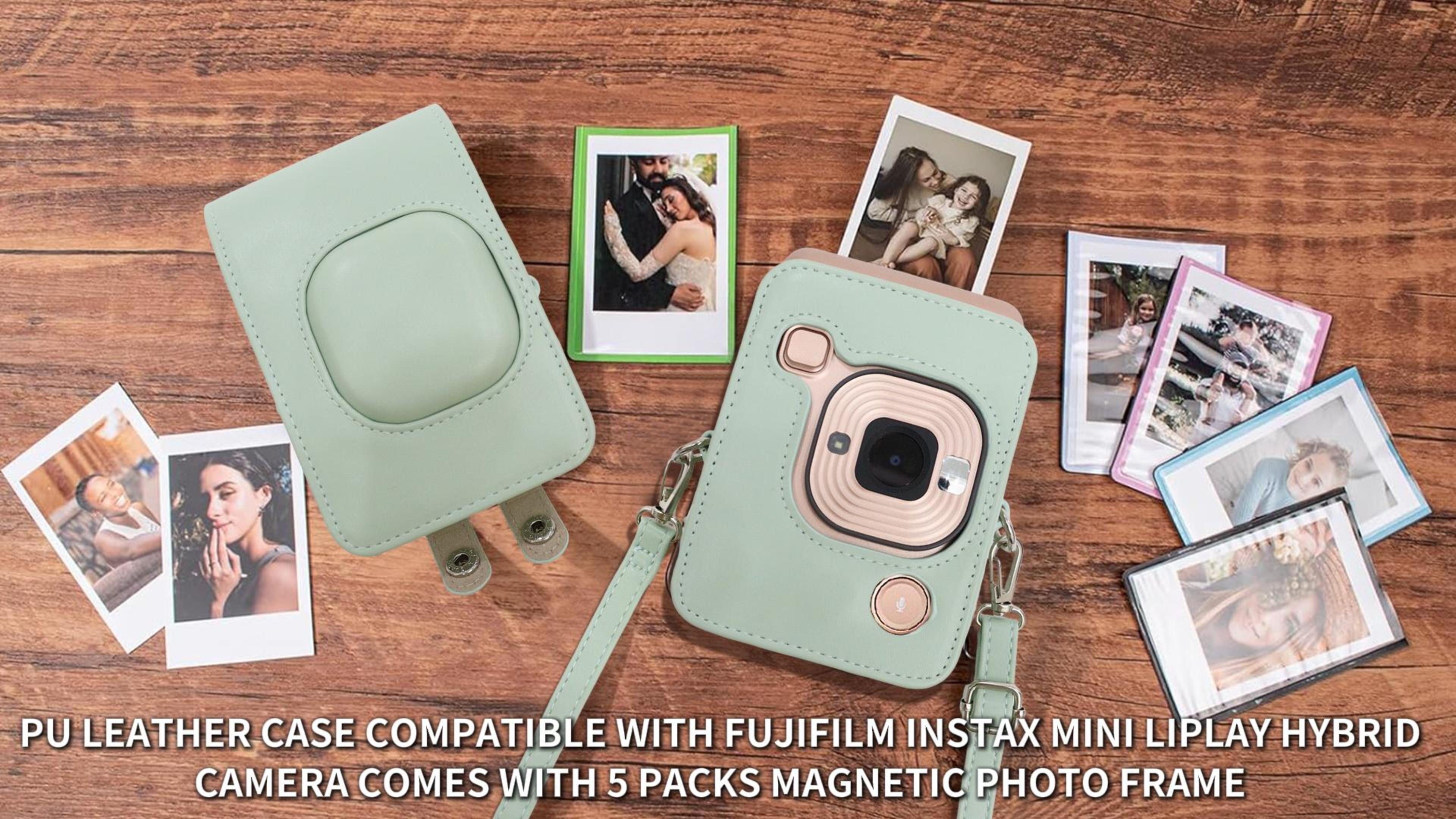Amazon.com : HIYQIN Fuji Mini LiPLAY Camera Case, Protective PU
