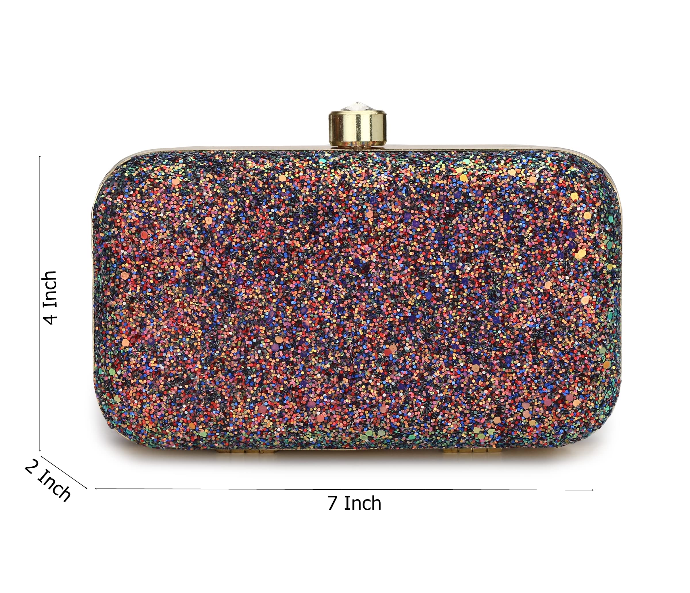 For The Beautiful You Multi Colored Women's Clutch 2