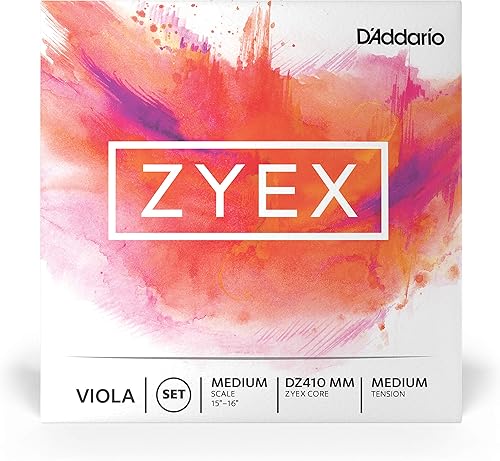Miniatura 5 de D'Addario Cuerda Zyex Viola Single C, escala media, tensión media