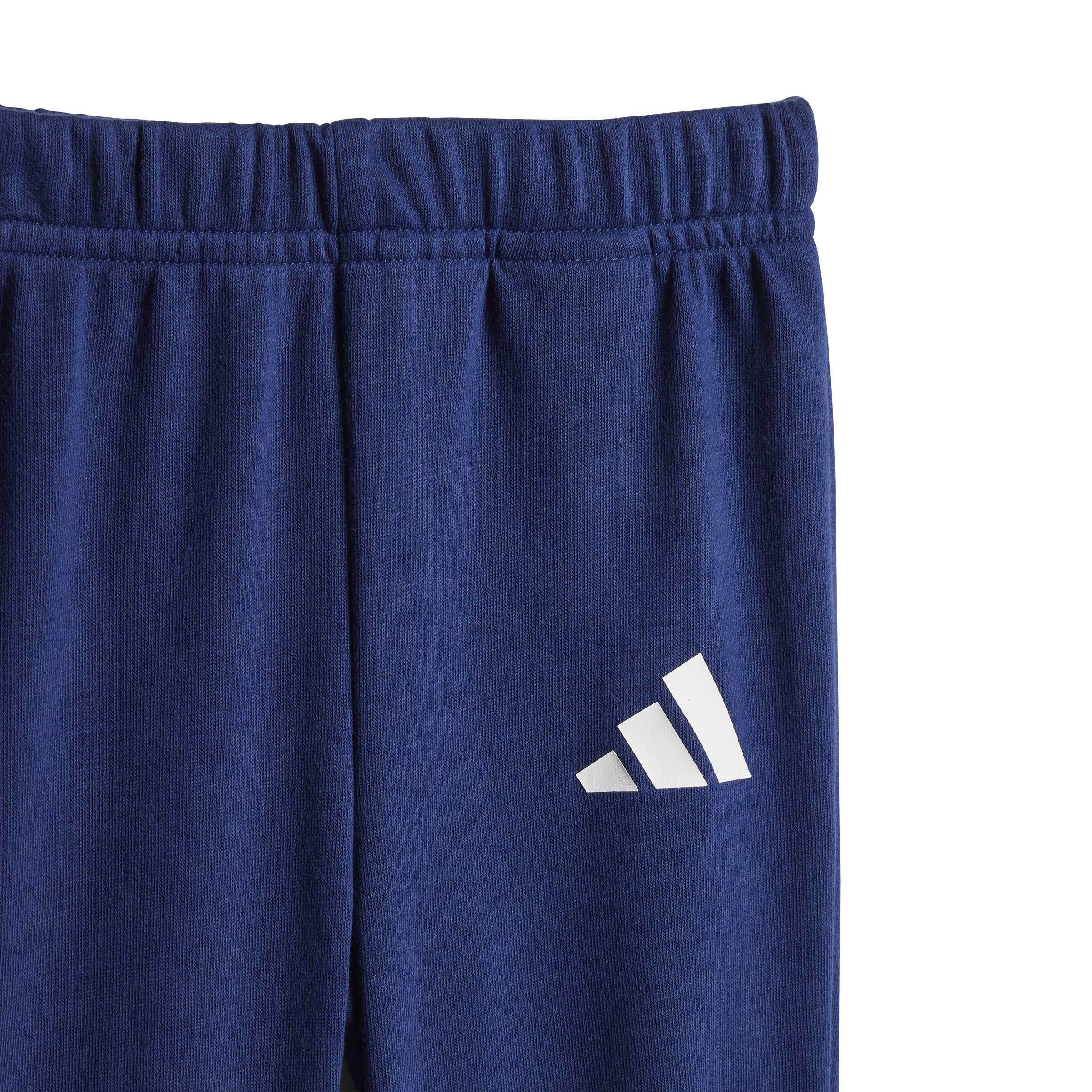adidas Uniseks - niemowleta Essentials Big Logojogger Track Suit, team royal blue/white, 18-24 Months