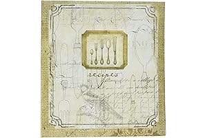 Rustic Silverware Recipe Book