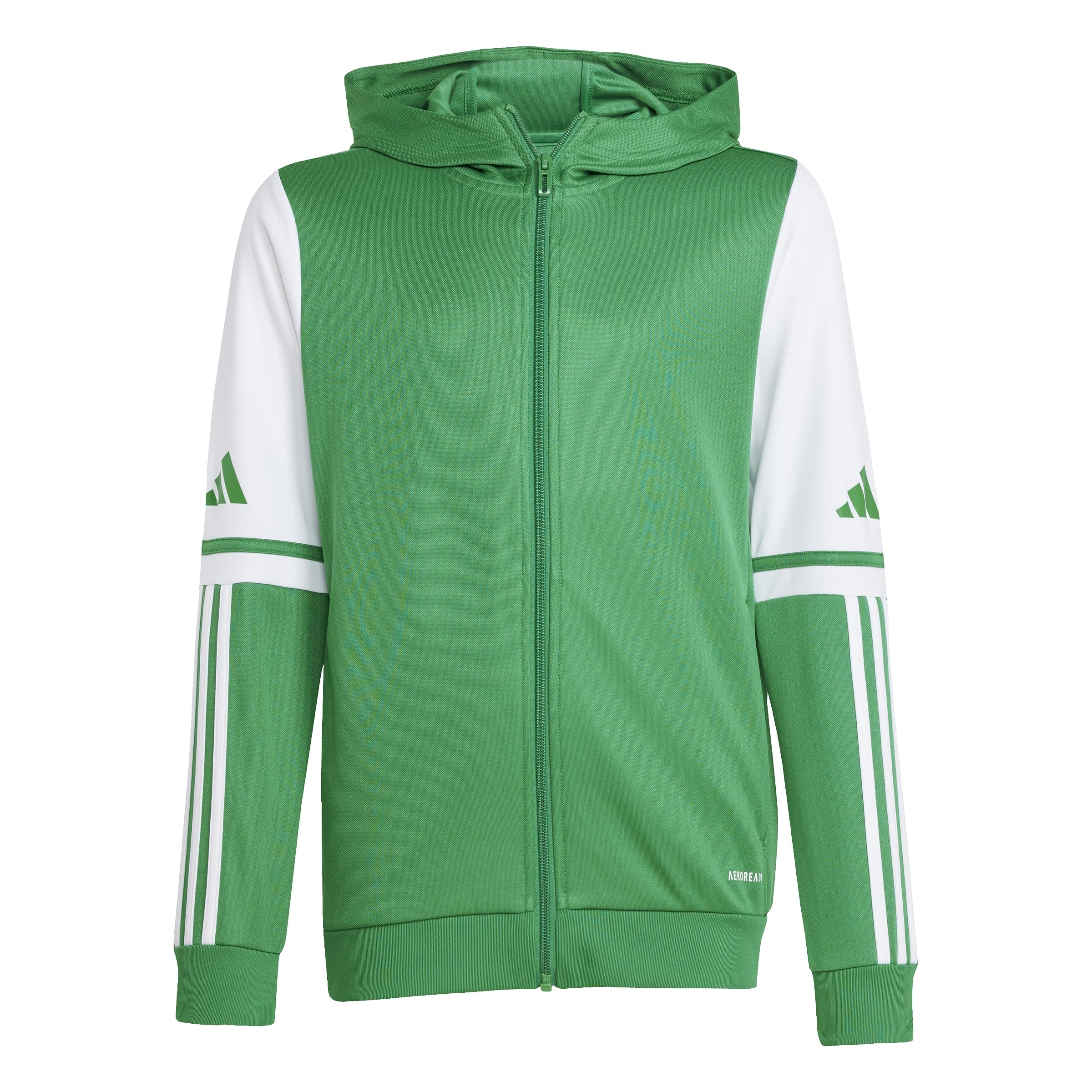 adidas Unisex Kids Squadra25 Hoody Kids Sweatshirt, team green/white, 13-14 Years