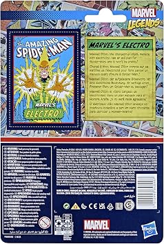 Marvel Hasbro Legends 3.75-inch Retro 375 Collection Electro Action Figure Toy F2660