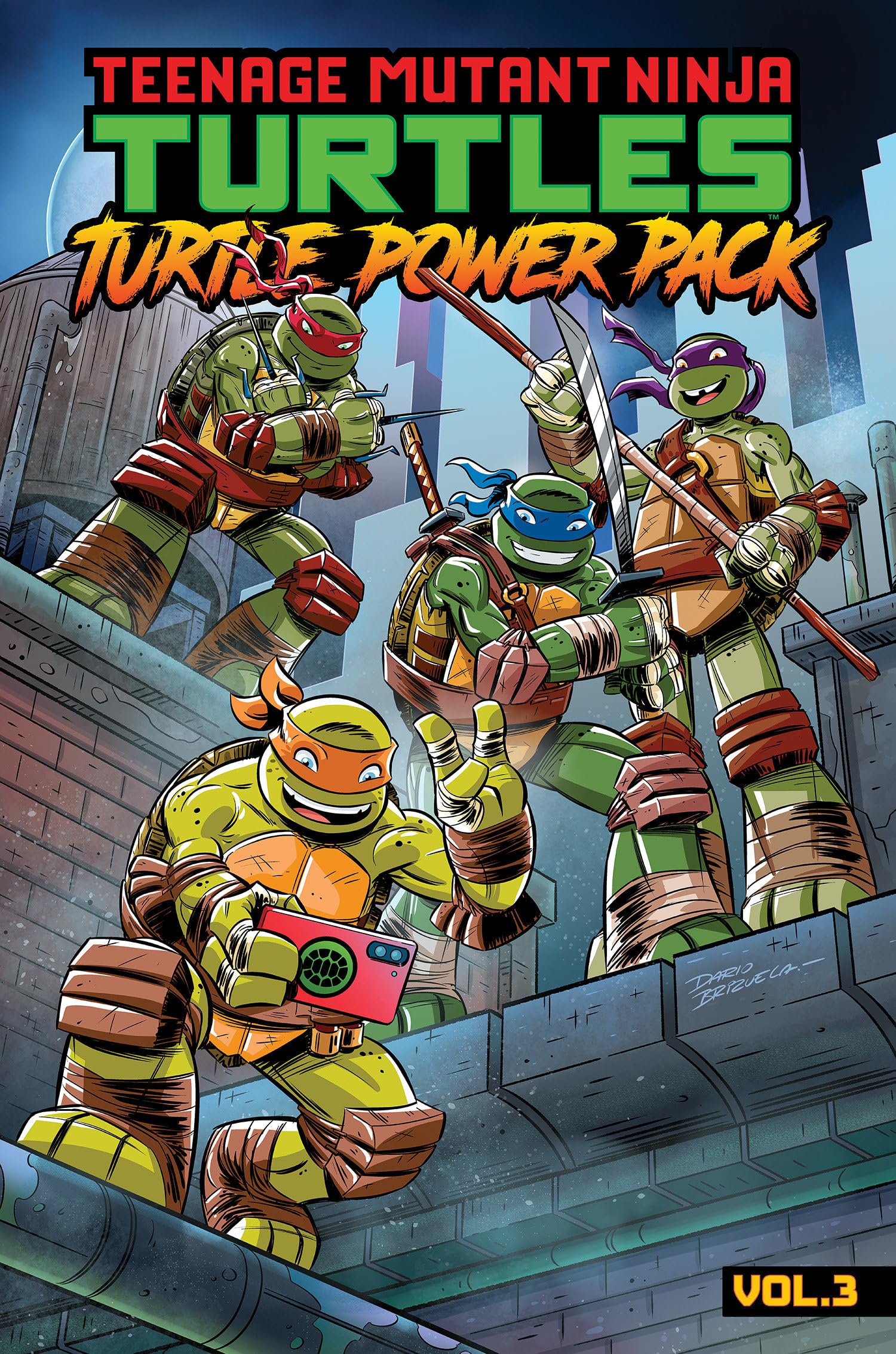 TEENAGE MUTANT NINJA TURTLES TURTLE POWER PACK VOLUME 3 GRAPHIC NOVEL Paperback