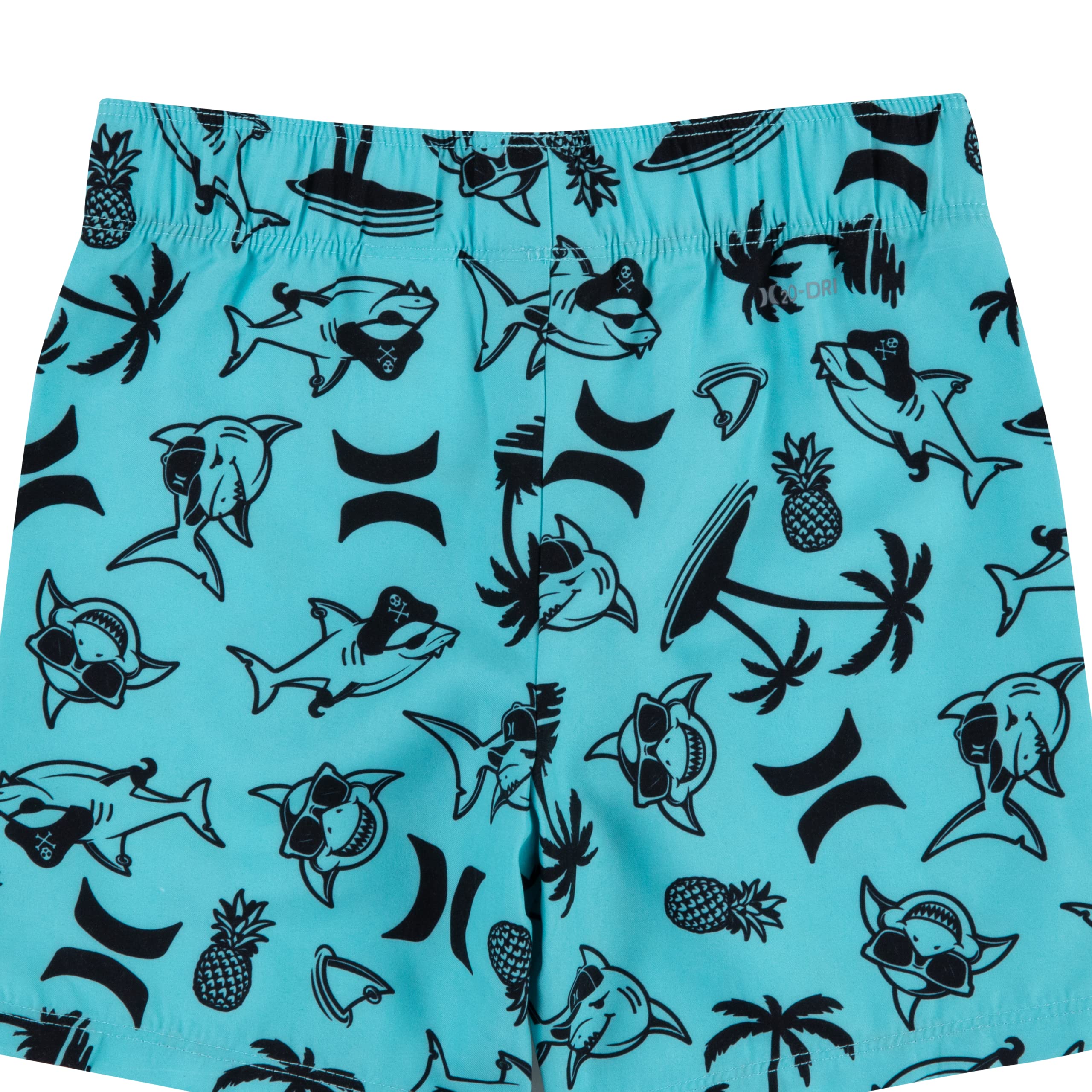 Hurley Hrlb Shark Paradise Set Pantaloncini da Board Bambini e Ragazzi