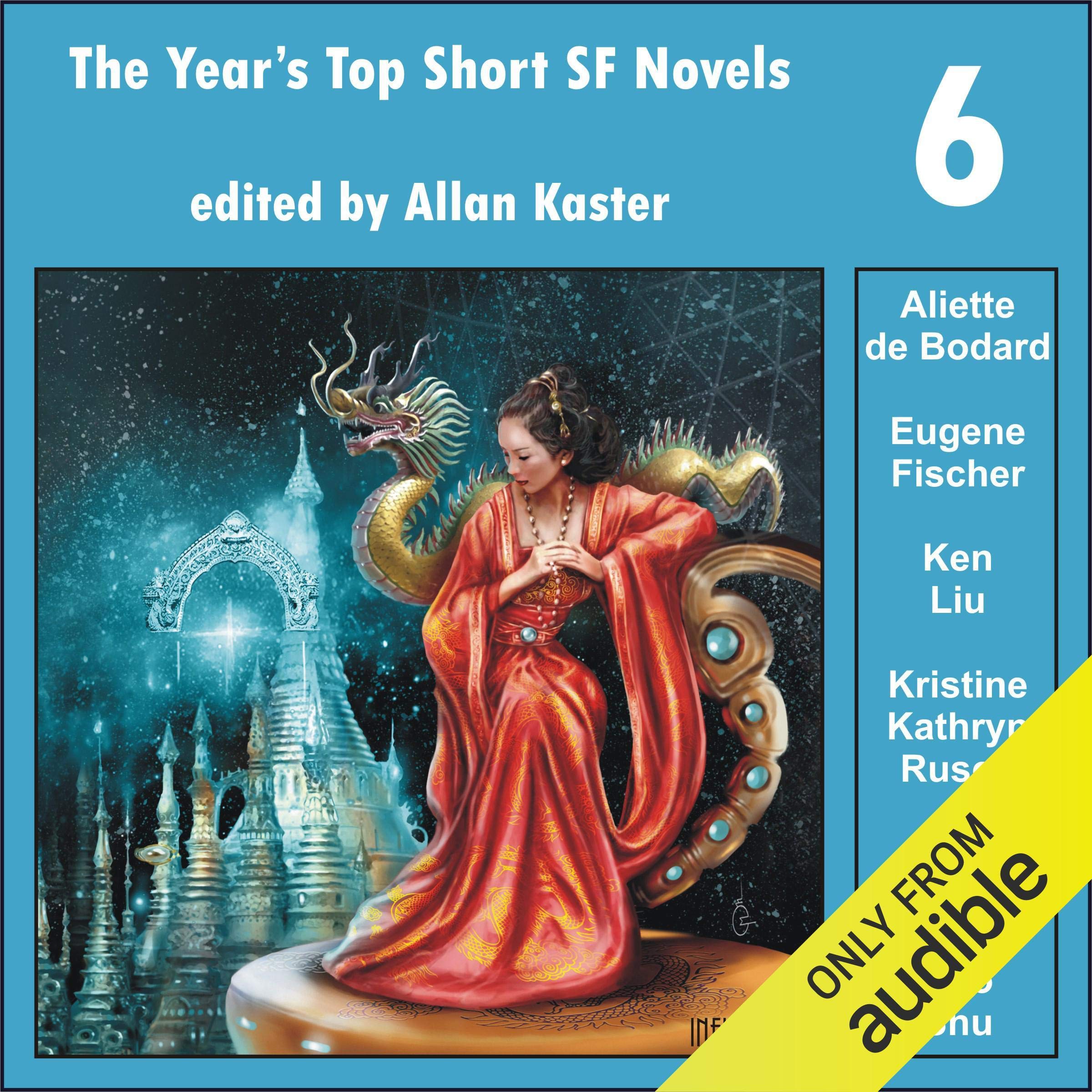 Cover art for The Year's Top Short SF Novels 6