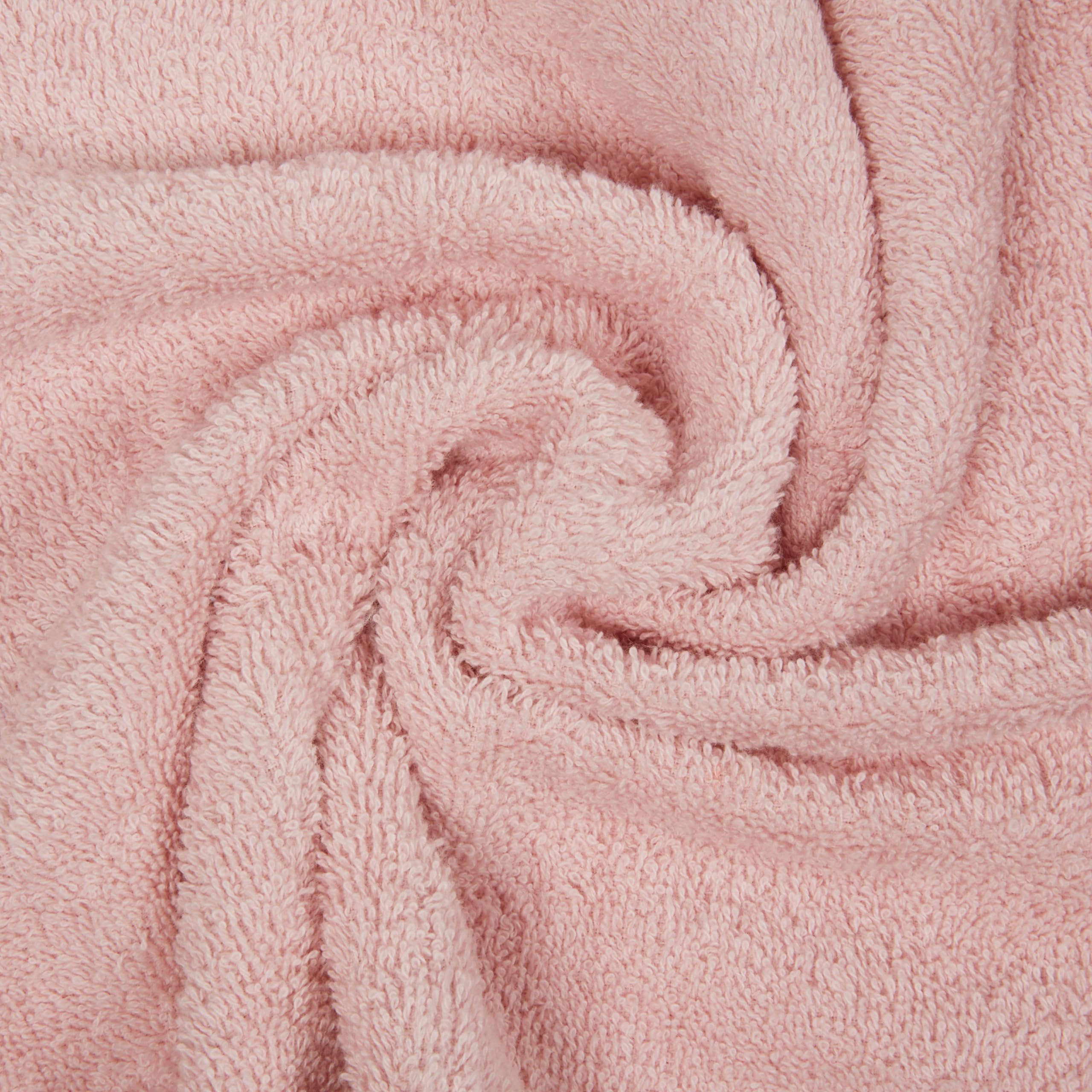 Bassetti Morbido Asciugamano Asciugamani 480 gr 100% Cotone Set da 5 pz (2 da 58x105 cm + 2 da 38x55 cm + 1 da 70X140 cm) - Collezione MONIQUE - ORCHIDEA Q1