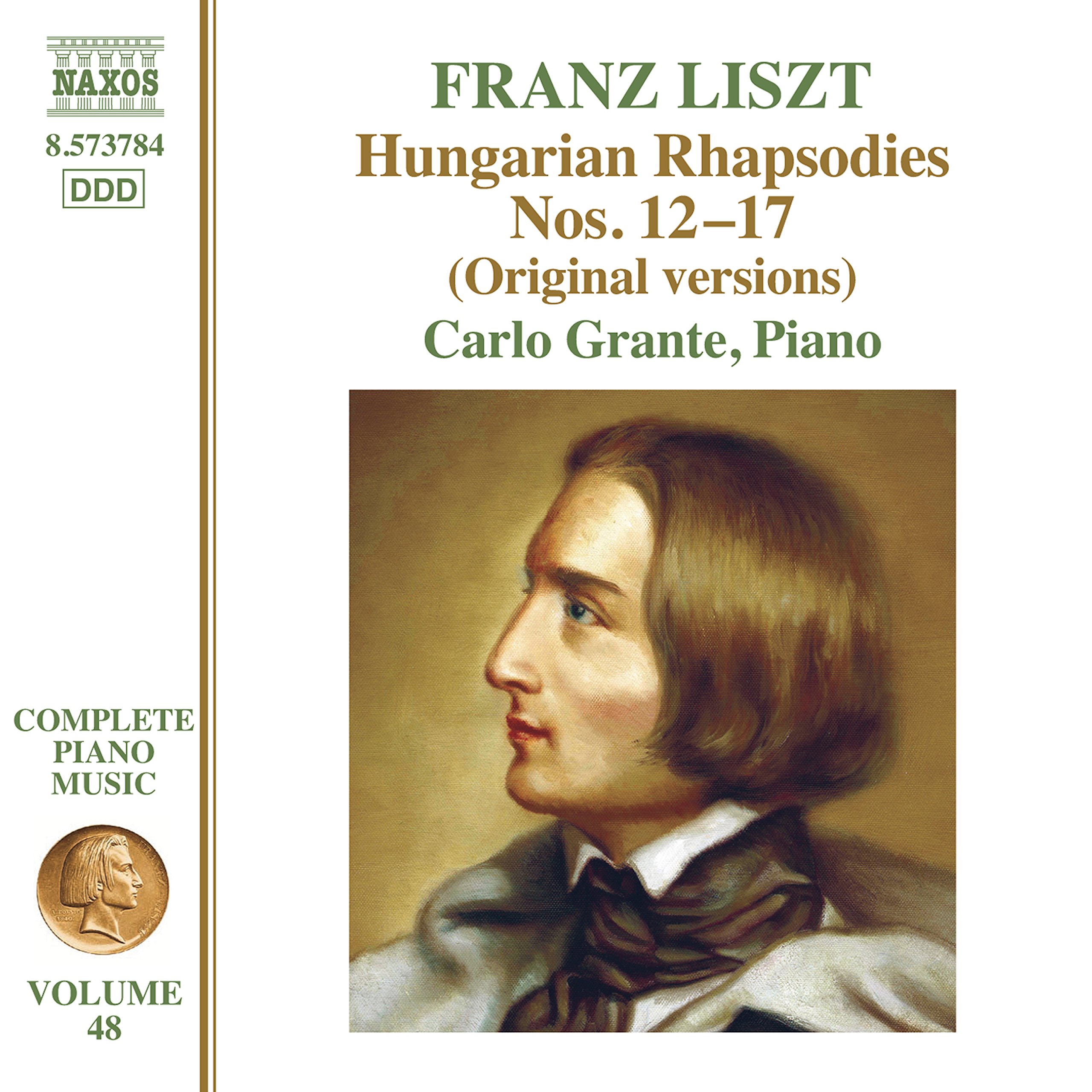 Franz Liszt: Piano Music, Vol. 48 - Hungarian Rhapsodies S.242